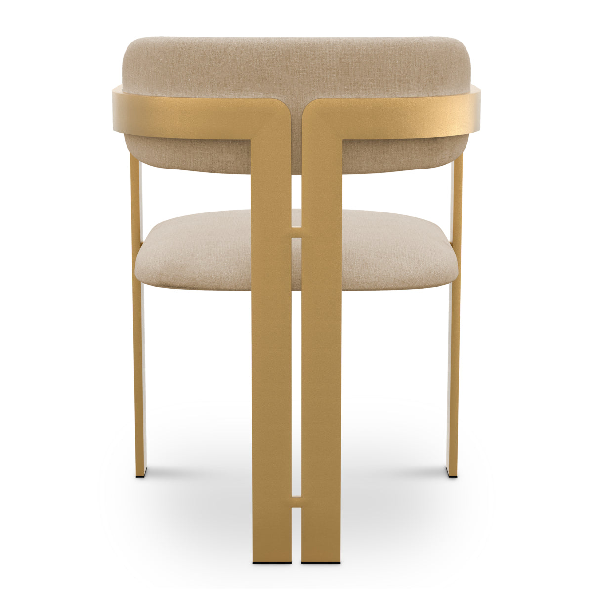 Beige Upholstered Dining Chair Donato