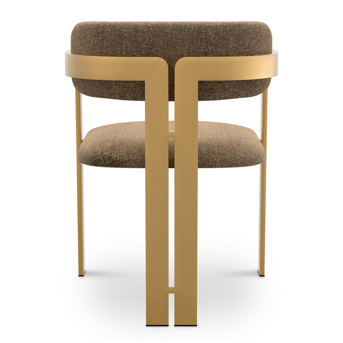 Brown Upholstered Dining Chair Donato