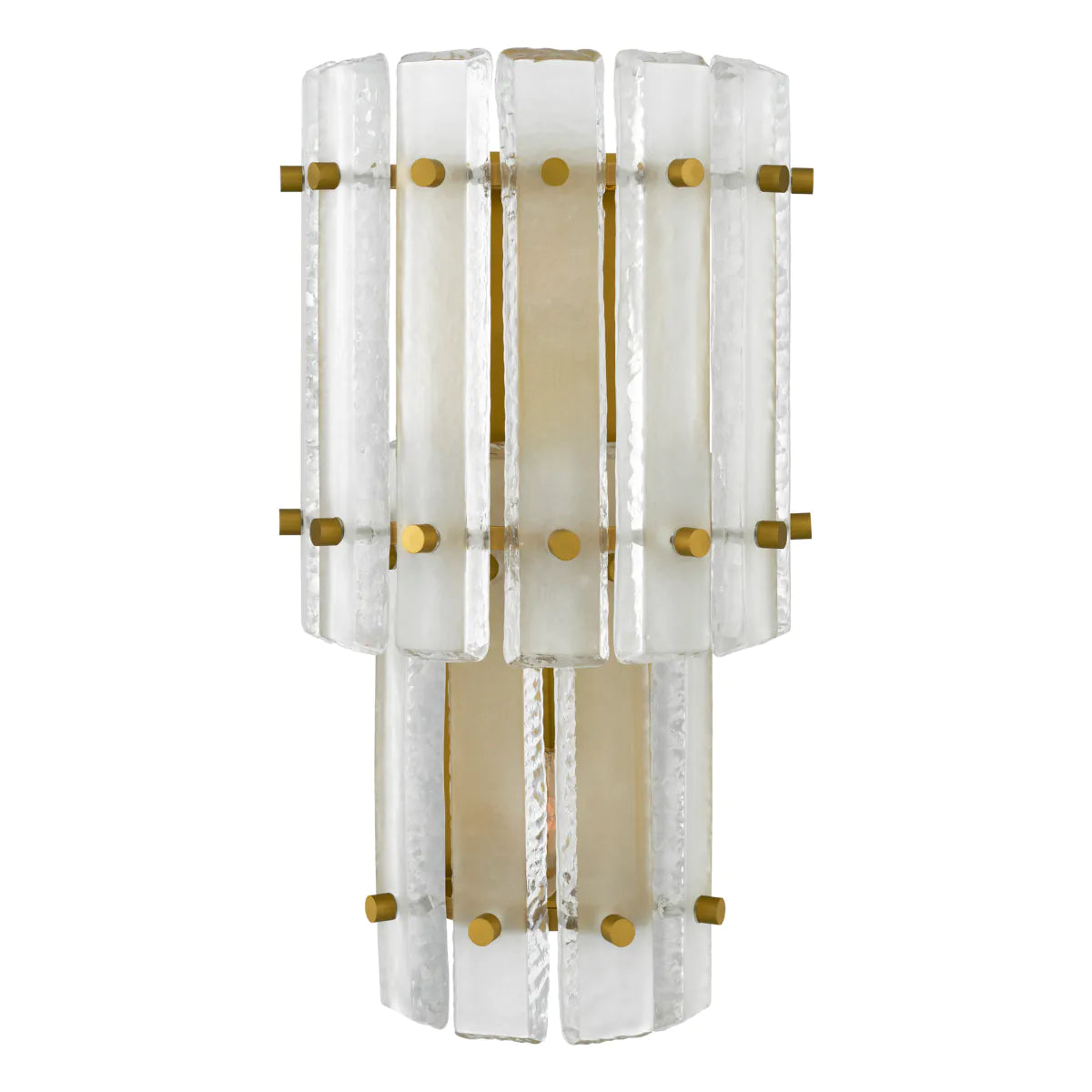 Alabaster Two Tier Sconce