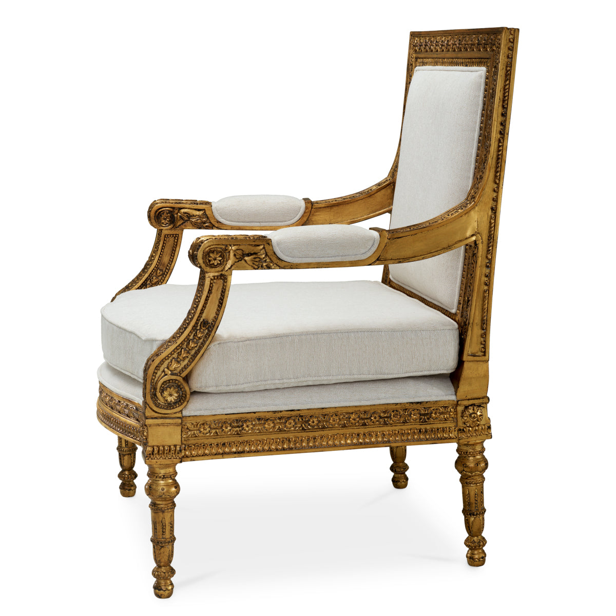 Gold Opulent Fauteuil Chair Louis | Eichholtzmh.com