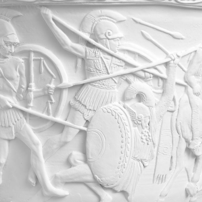 Vase Hydria white finish