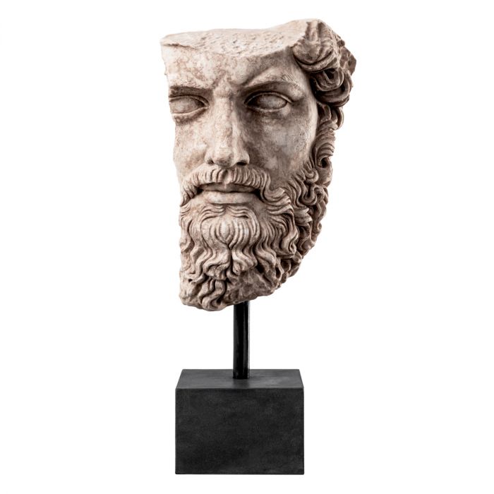 Bust of Lucius Verus marble antique look