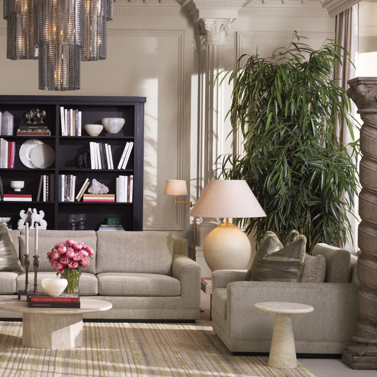 Antique Wooden Column Veneto | Eichholtzmh.com