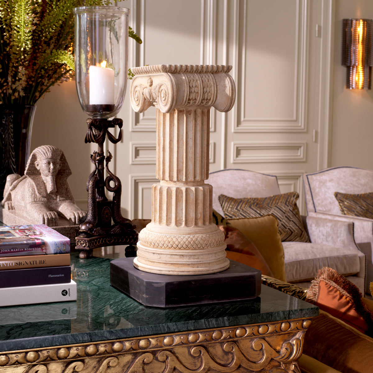 Fluted Marble Column Artemis | Eichholtzmh.com