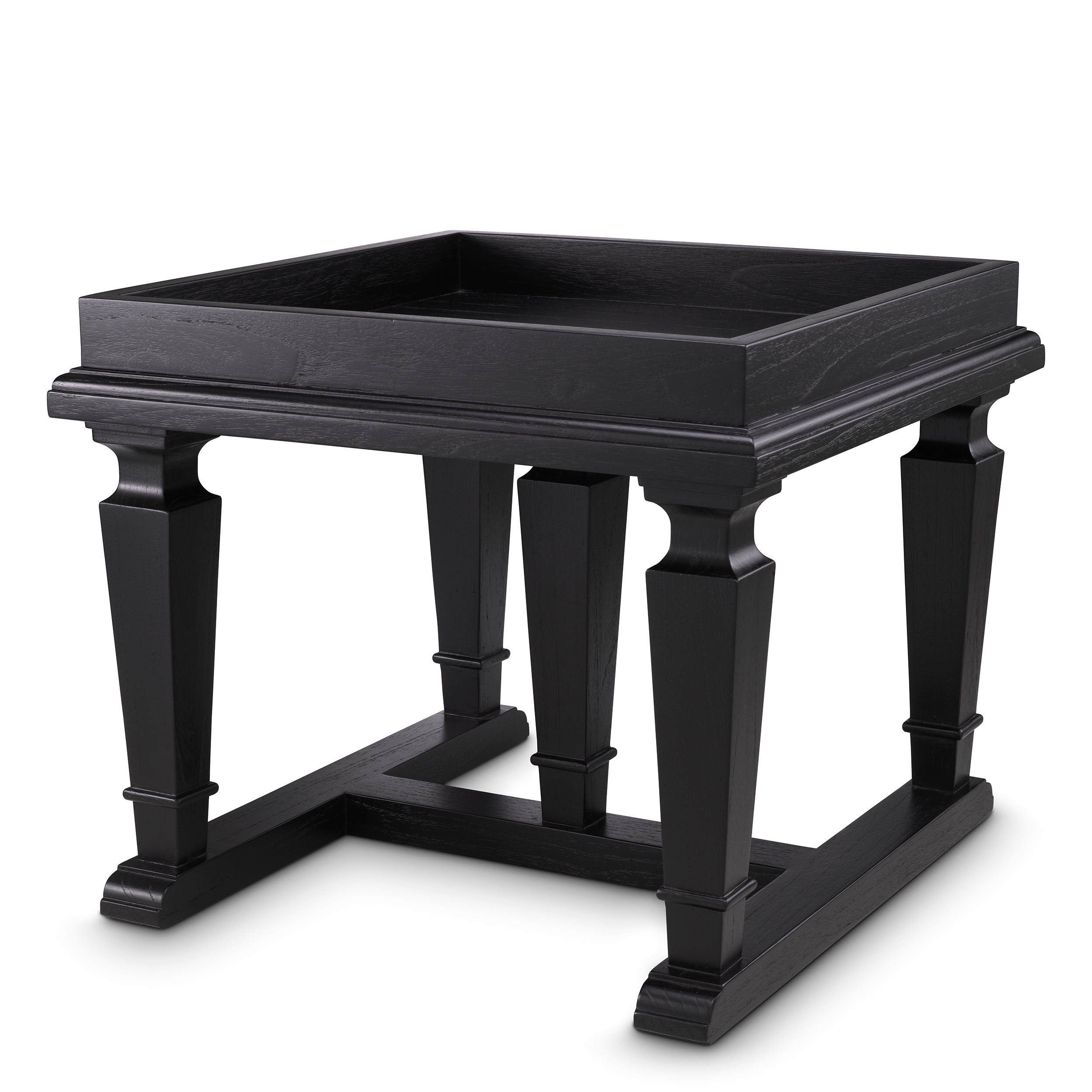 Black Square Side Table Americana | Eichholtzmh.com