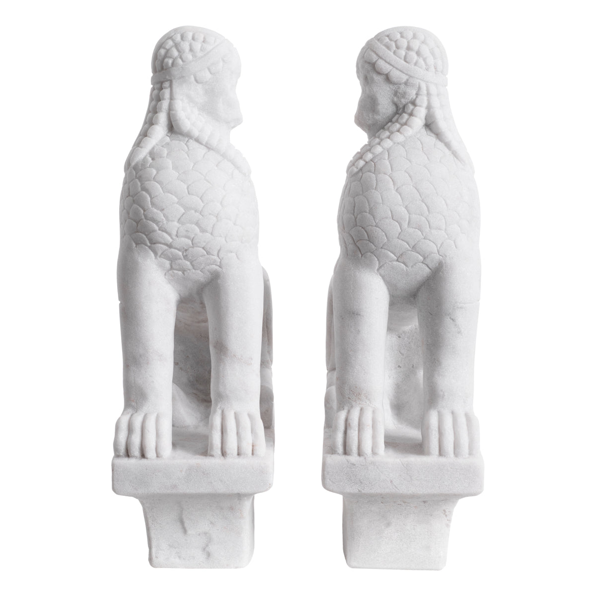 Marble Greek Sculptures (2) Sphinx | Eichholtzmh.com