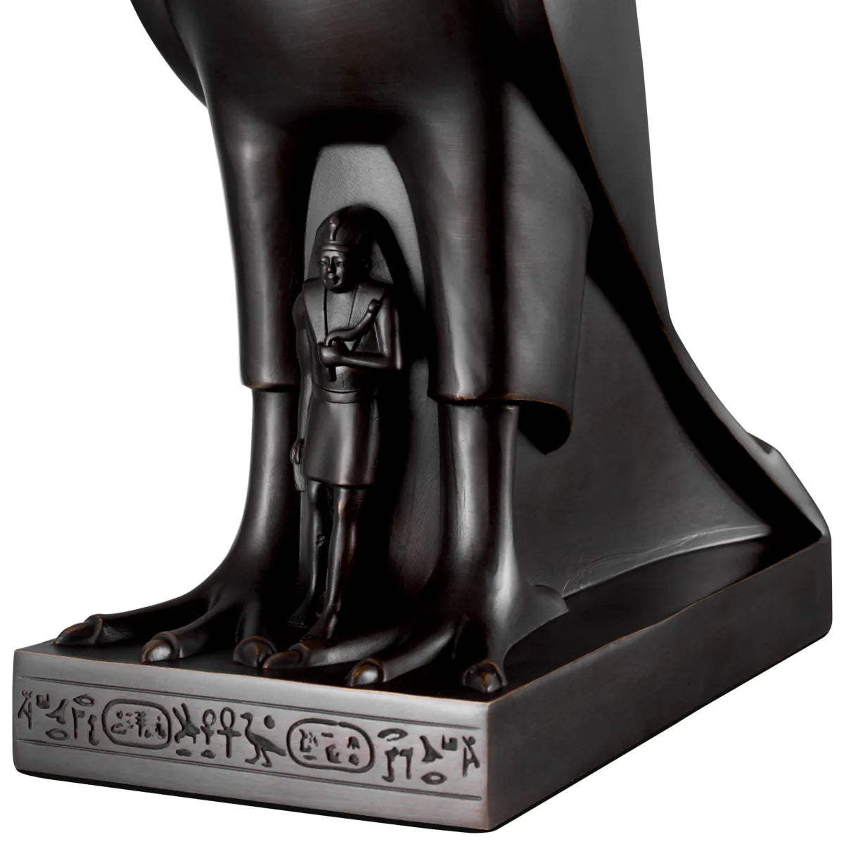 Bronze Sculptural Base Table Lamp Horus