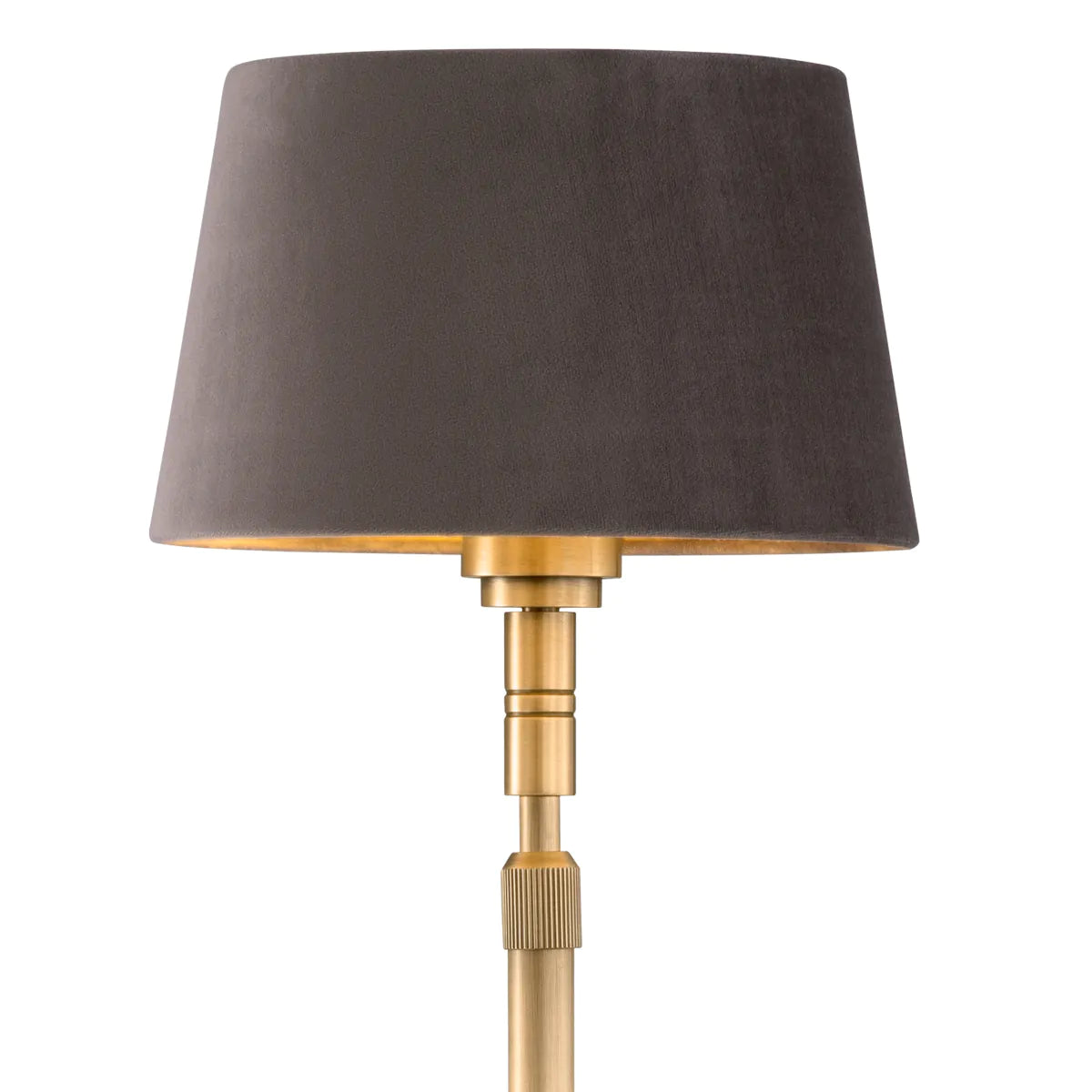 Gray Adjustable Floor Lamp Tryon