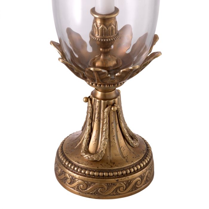 Hurricane Vitruvian polished brass finish