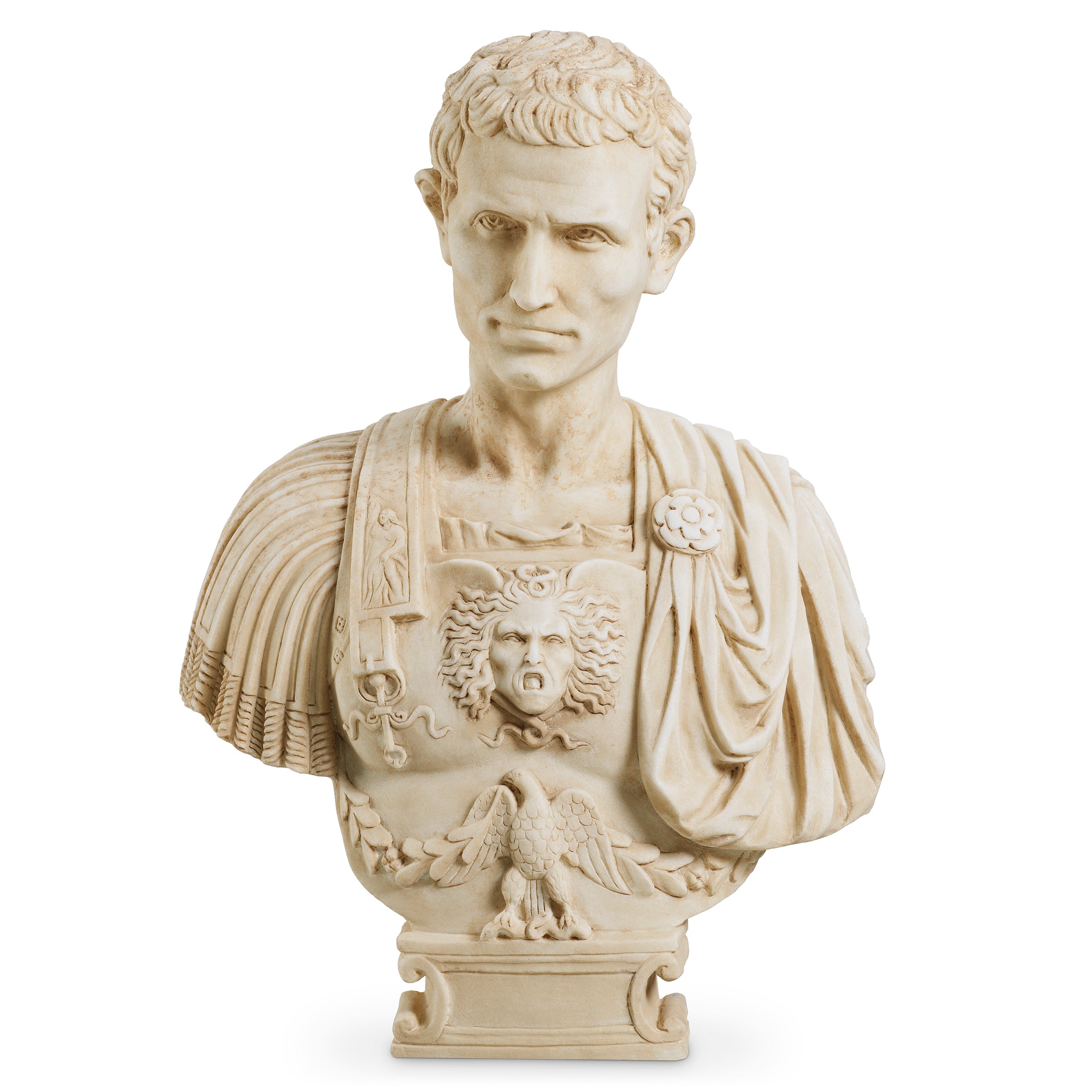 Rome Inspired Sculpture Bust of Julius Caesar | Eichholtzmh.com