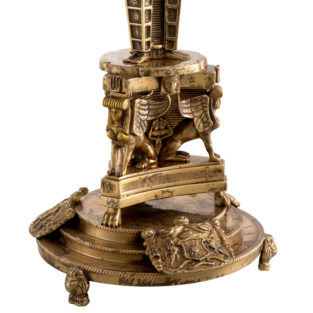 Antique Brass Candle Holder Decaix | Eichholtzmh.com