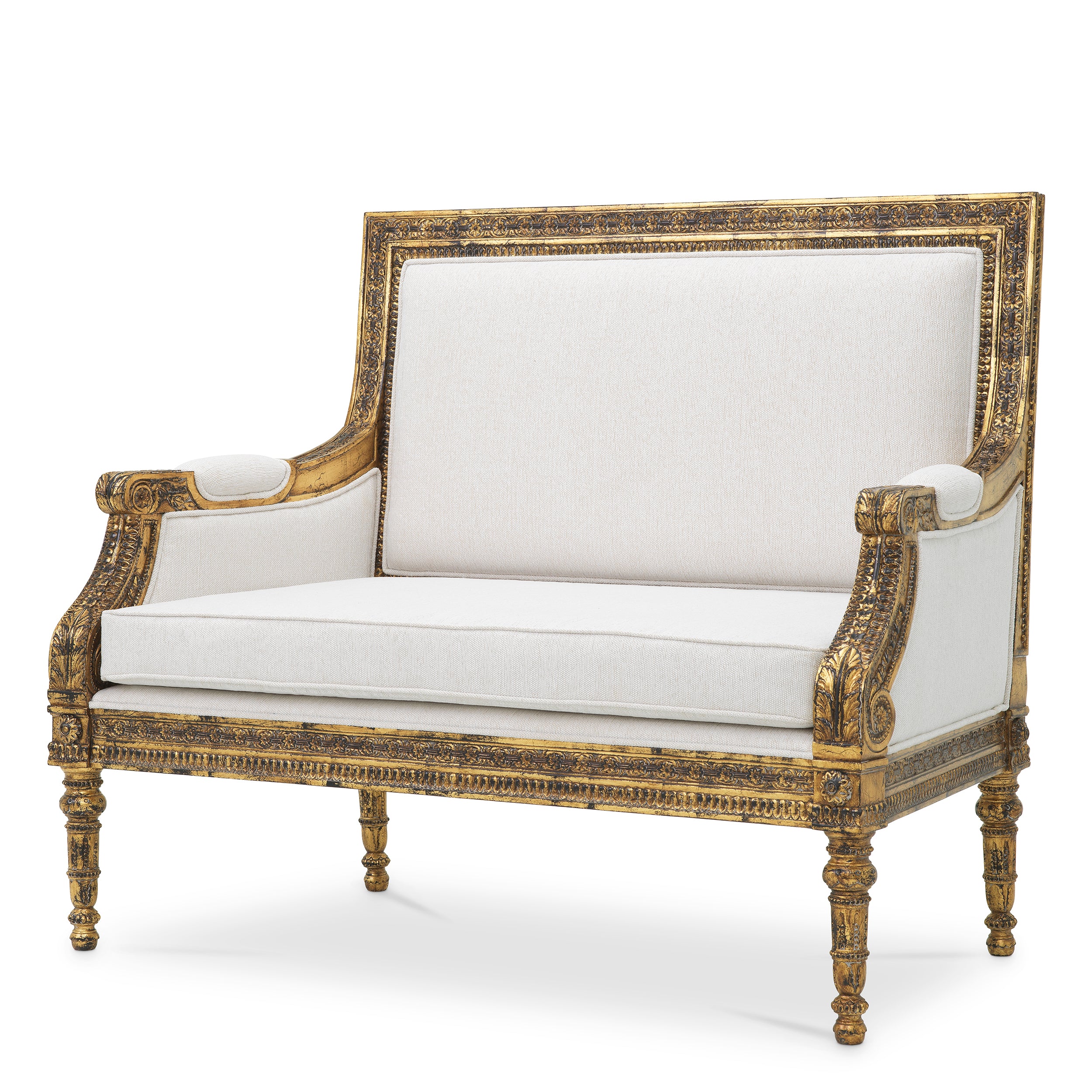 Antique Gold Accent Chair Georges Jacob | Eichholtzmh.com