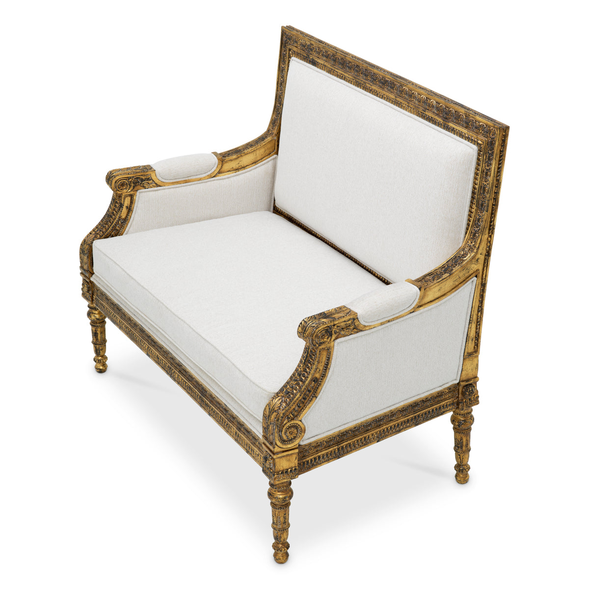 Antique Gold Accent Chair Georges Jacob | Eichholtzmh.com