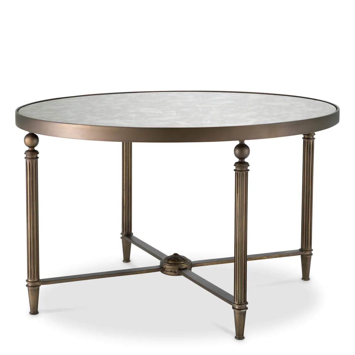 Bronze Round Coffee Table Bowery | Eichholtzmh.com