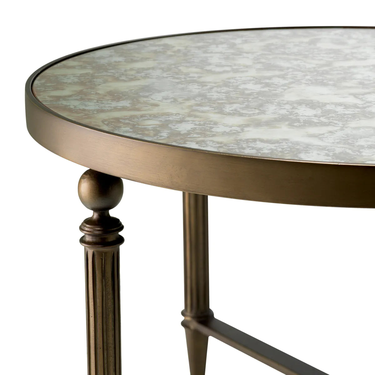 Bronze Round Coffee Table Bowery | Eichholtzmh.com