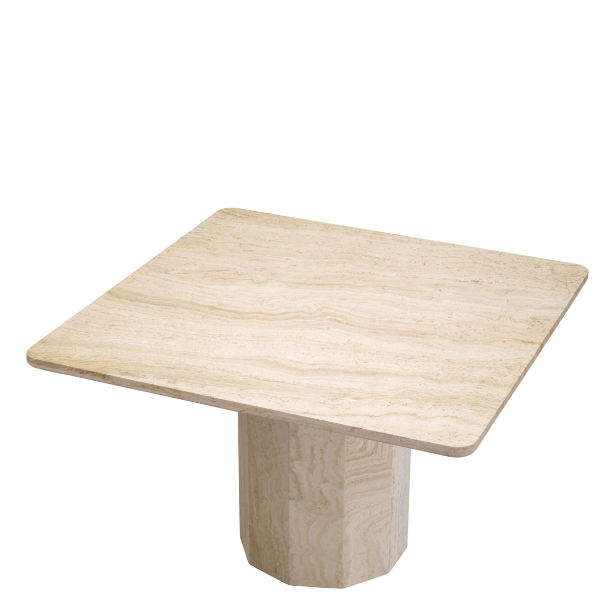 Natural Travertine Dining Table Piazza | Eichholtzmh.com