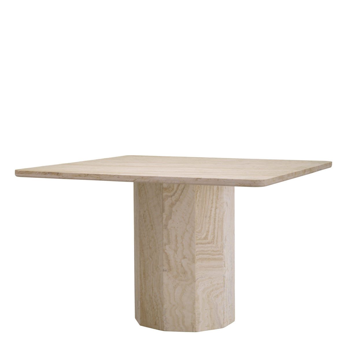 Natural Travertine Dining Table Piazza | Eichholtzmh.com