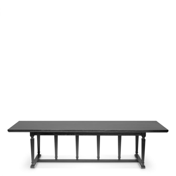Dining table Americana black finish