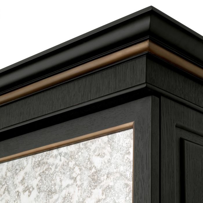 Bar Cabinet Kellam black finish
