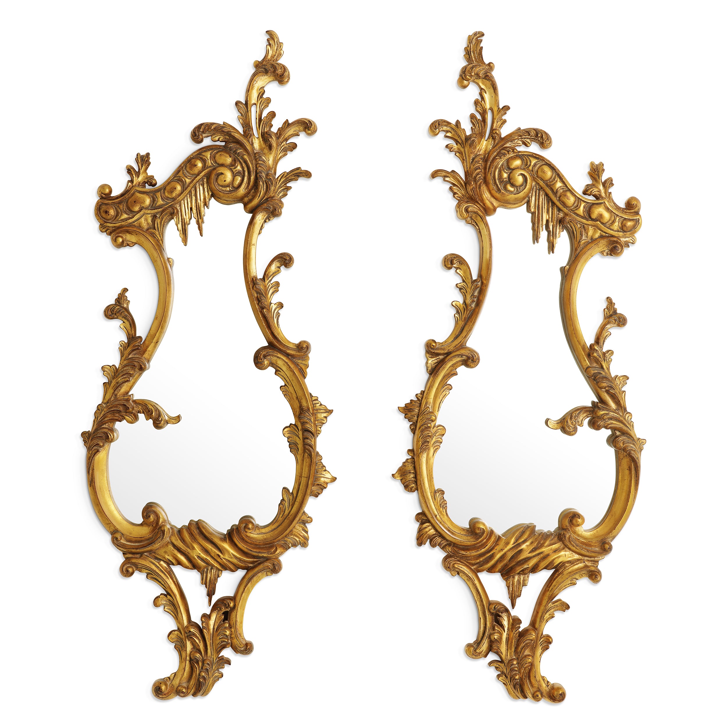 Antique Gold Carved Mirrors (2) Gould | Eichholtzmh.com