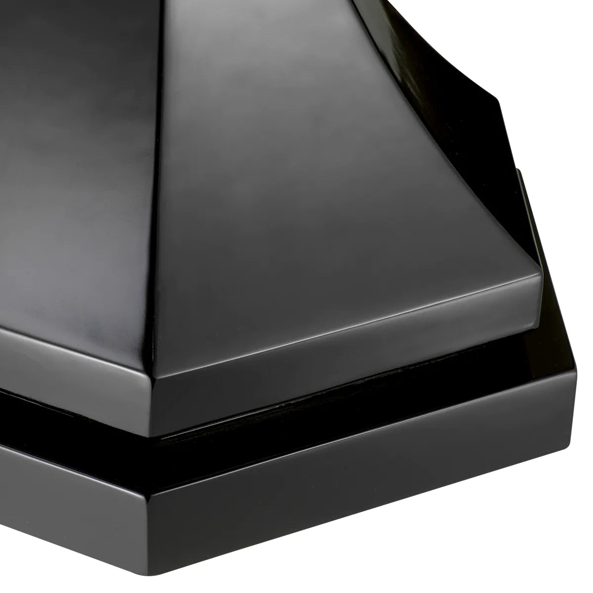 Black Glass Side Table Harlem | Eichholtzmh.com