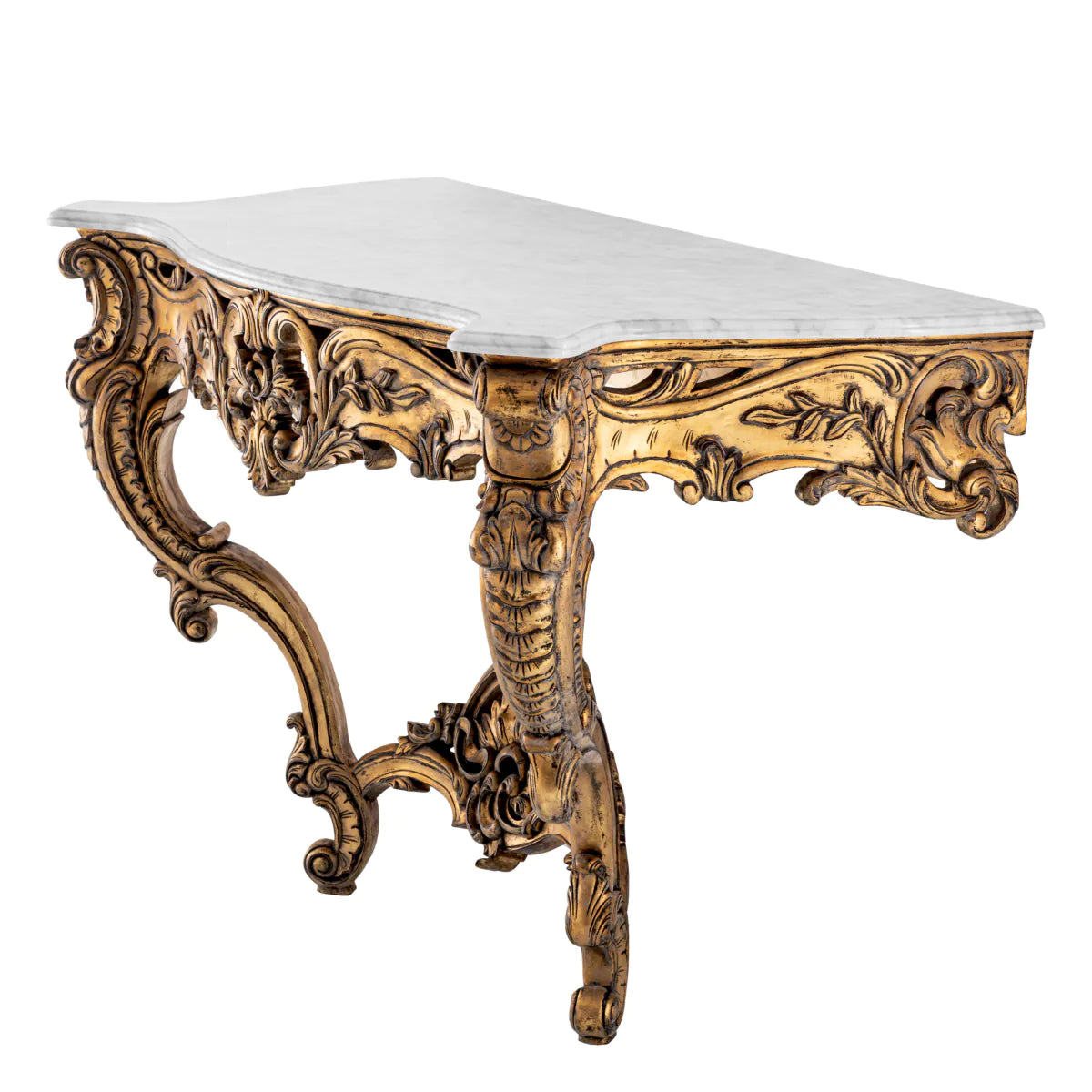 Carved Gold Console Table Rococo | Eichholtzmh.com