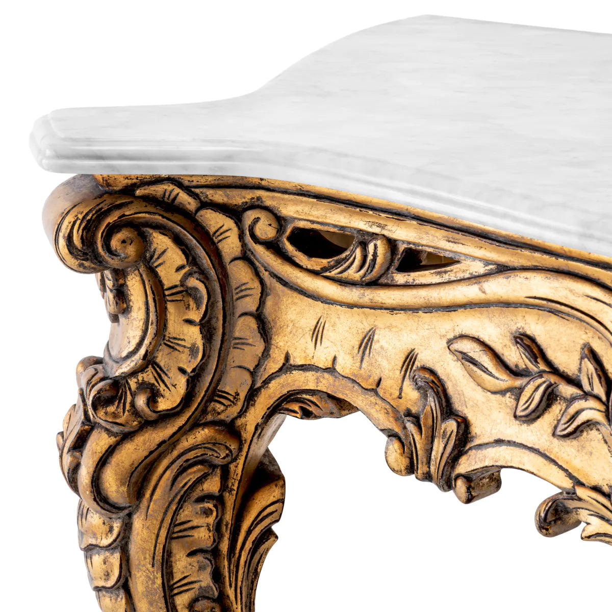 Carved Gold Console Table Rococo | Eichholtzmh.com
