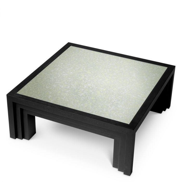Coffee Table Metropolitan black open grain veneer