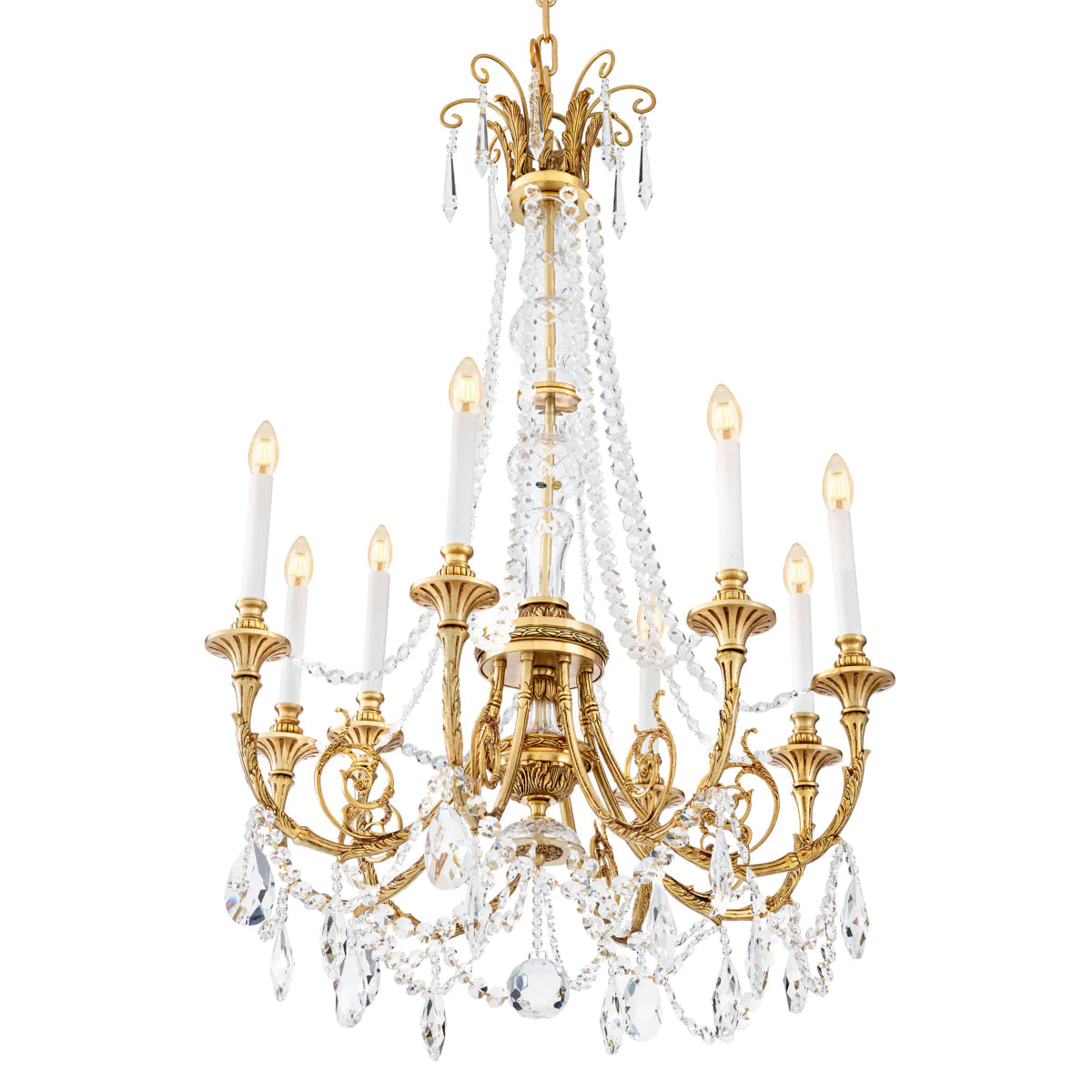 Mid-Century Crystal Chandelier Duvaux | Eichholtzmh.com