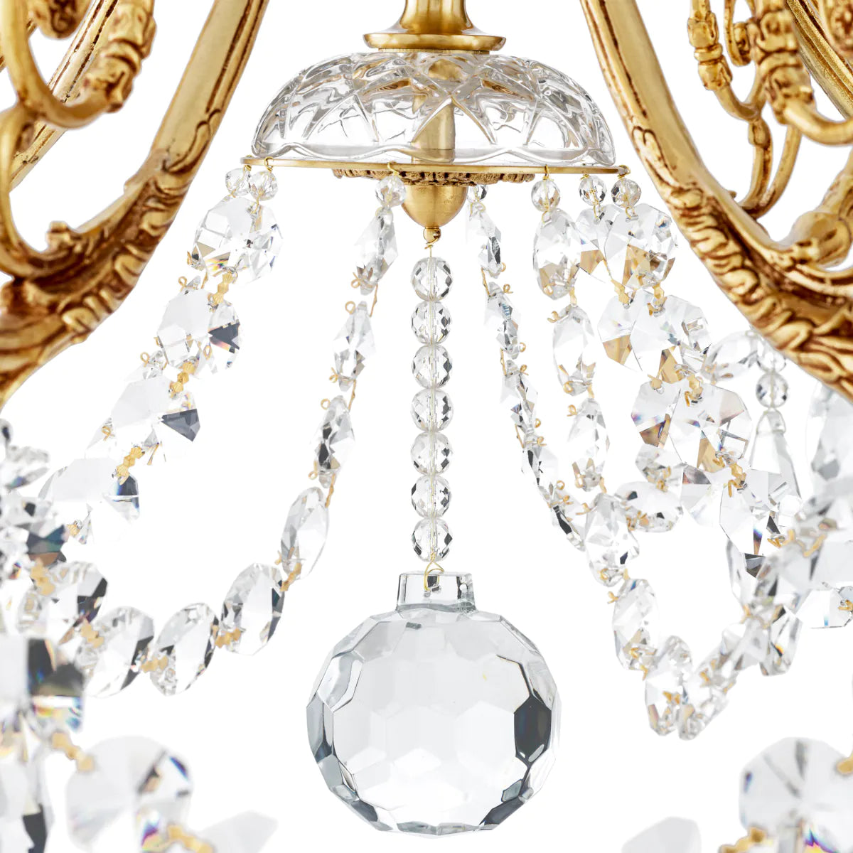Mid-Century Crystal Chandelier Duvaux | Eichholtzmh.com