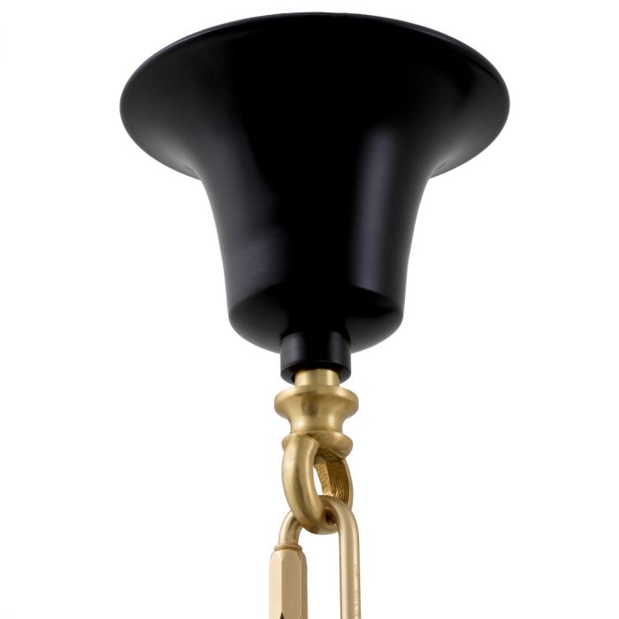 Chandelier Palais antique gold finish