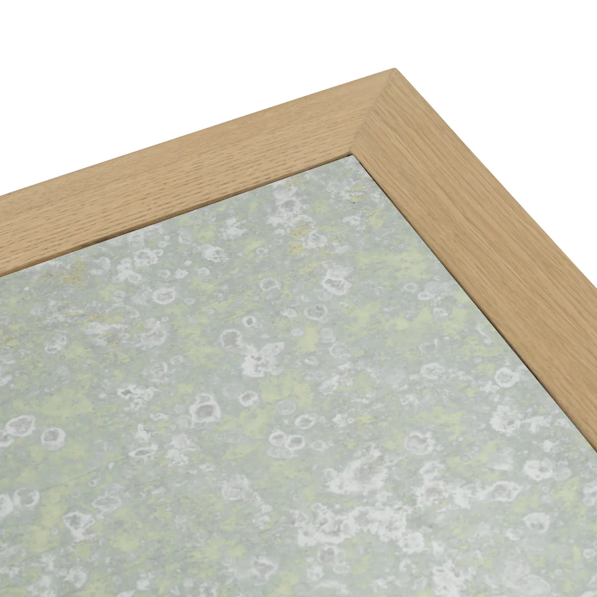 Oak Veneer Mirror Coffee Table Metropolitan