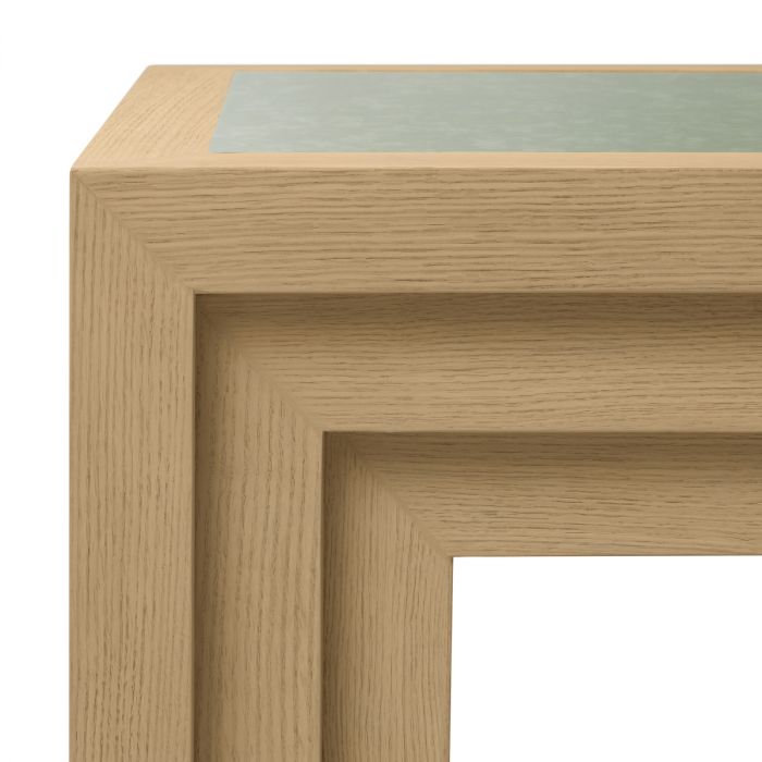 Side Table Metropolitan natural oak open grain veneer