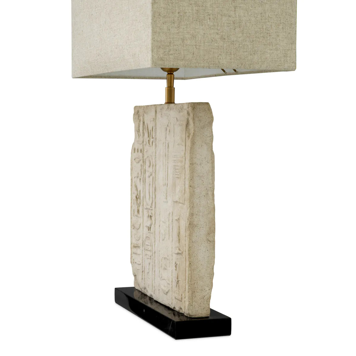Carved Marble Table Lamp Hathor | Eichholtzmh.com