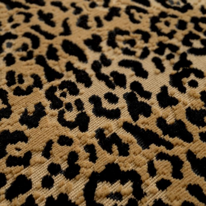 Cushion Diana L bernard leopard camel