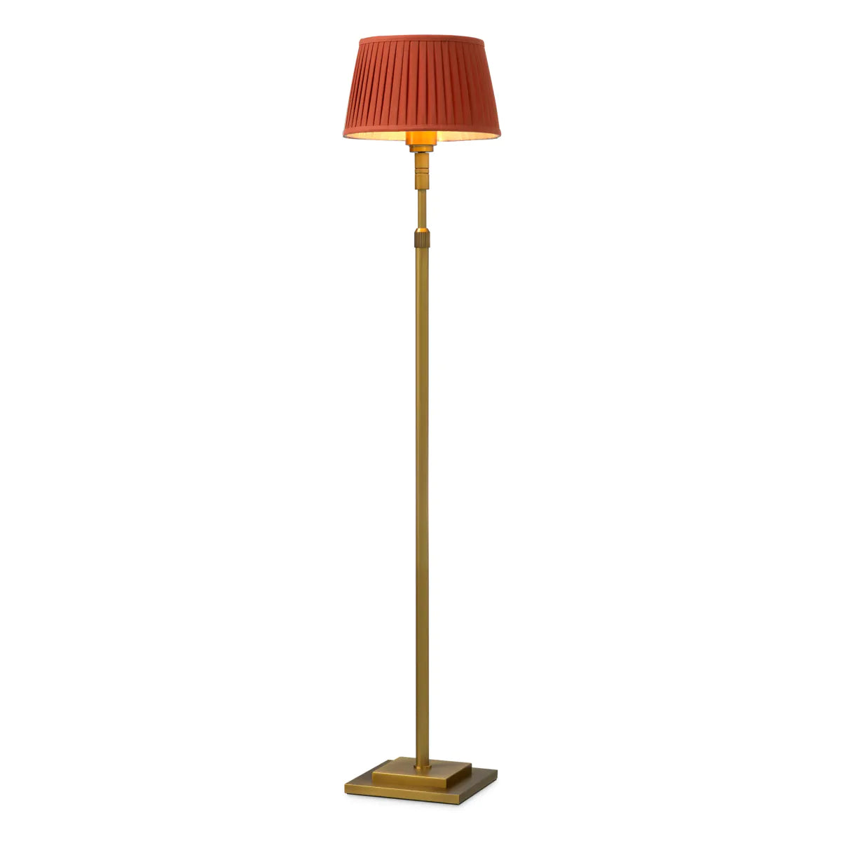 Orange Adjustable Floor Lamp Tryon