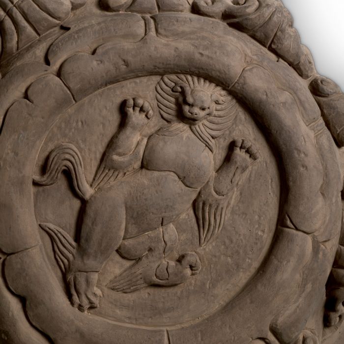 Wall Object Liao sand finish set of 2