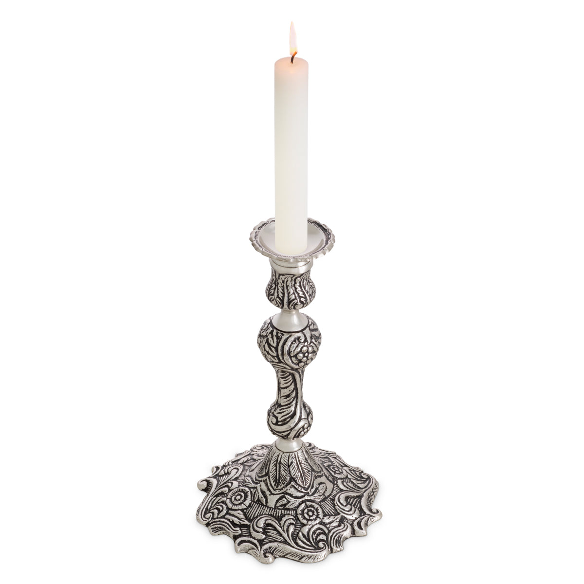 Antique Silver Candle Holder Thomson | Eichholtzmh.com