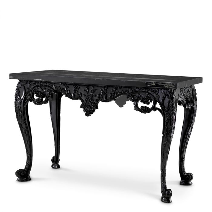 Console Table Cadwalader black finish
