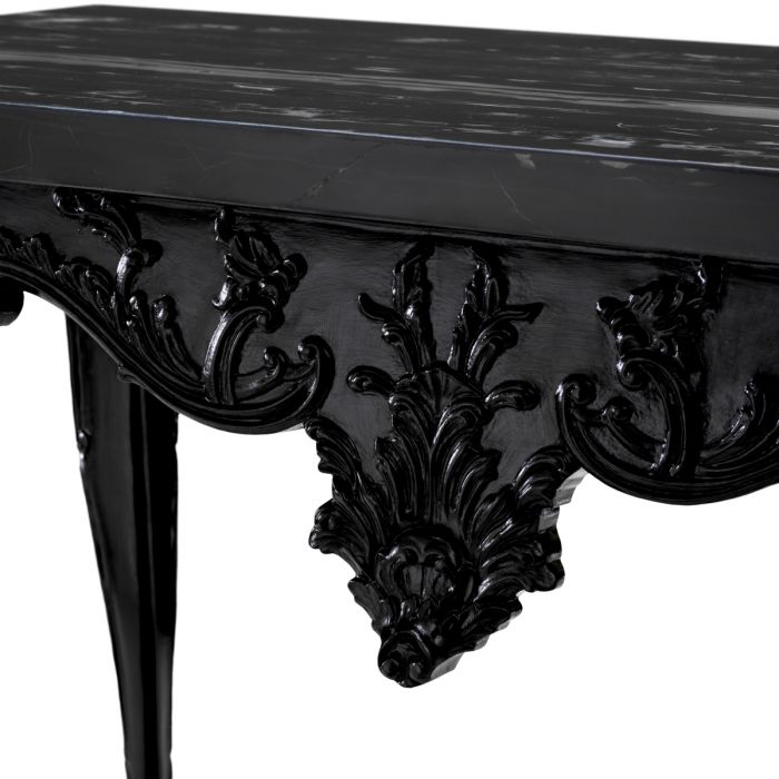 Console Table Cadwalader black finish