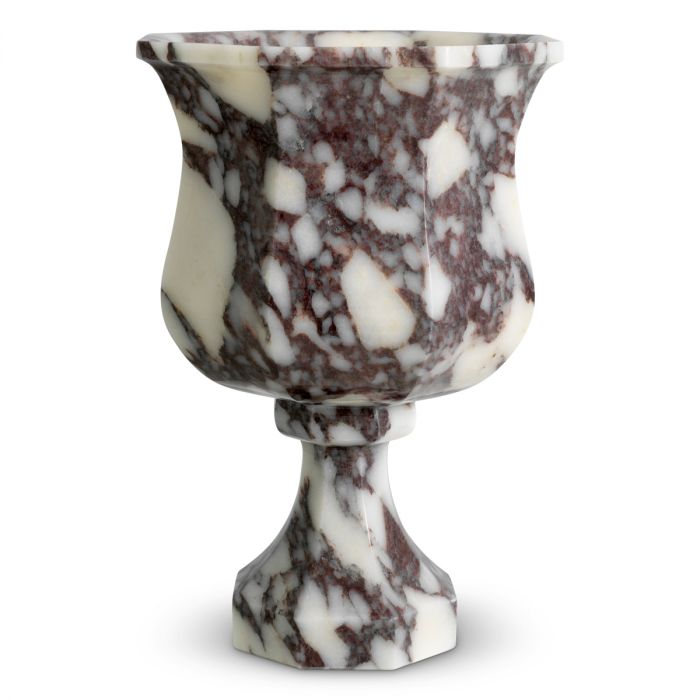 Vase Bennington white marble