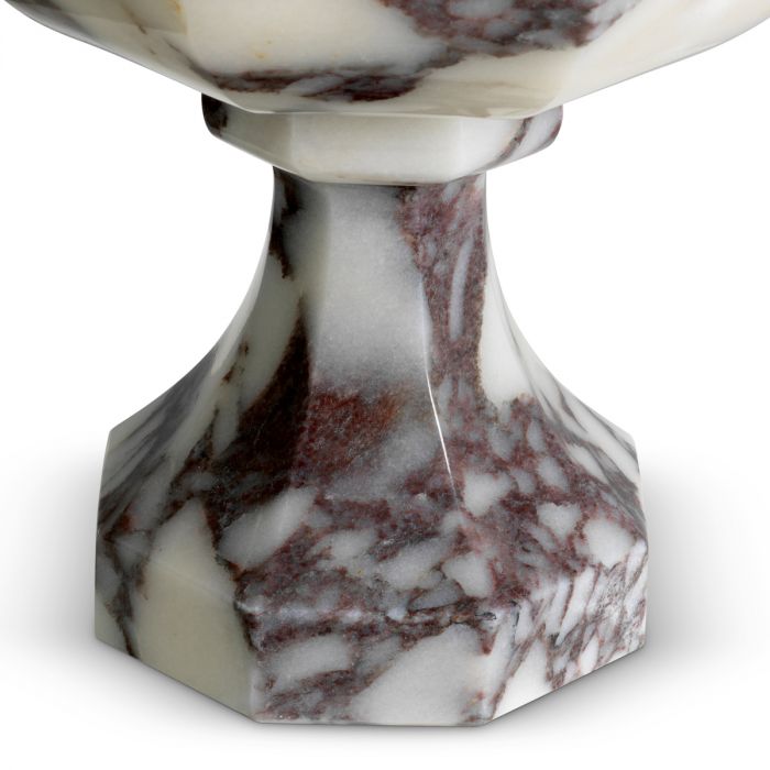 Vase Bennington white marble