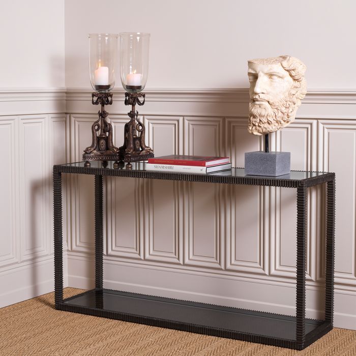 Console Table Bethesda bronze highlight finish
