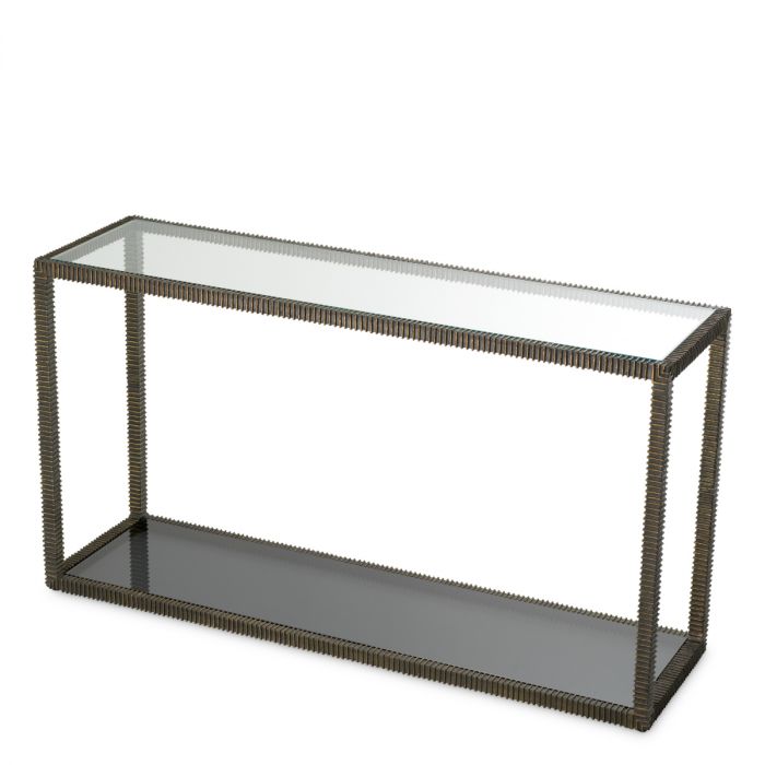 Console Table Bethesda bronze highlight finish