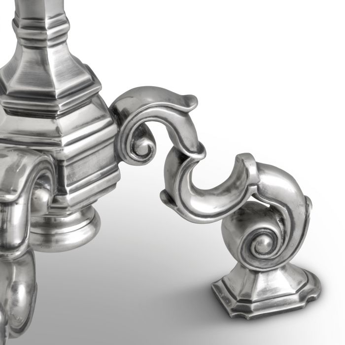 Side Table Verney antique silver plated