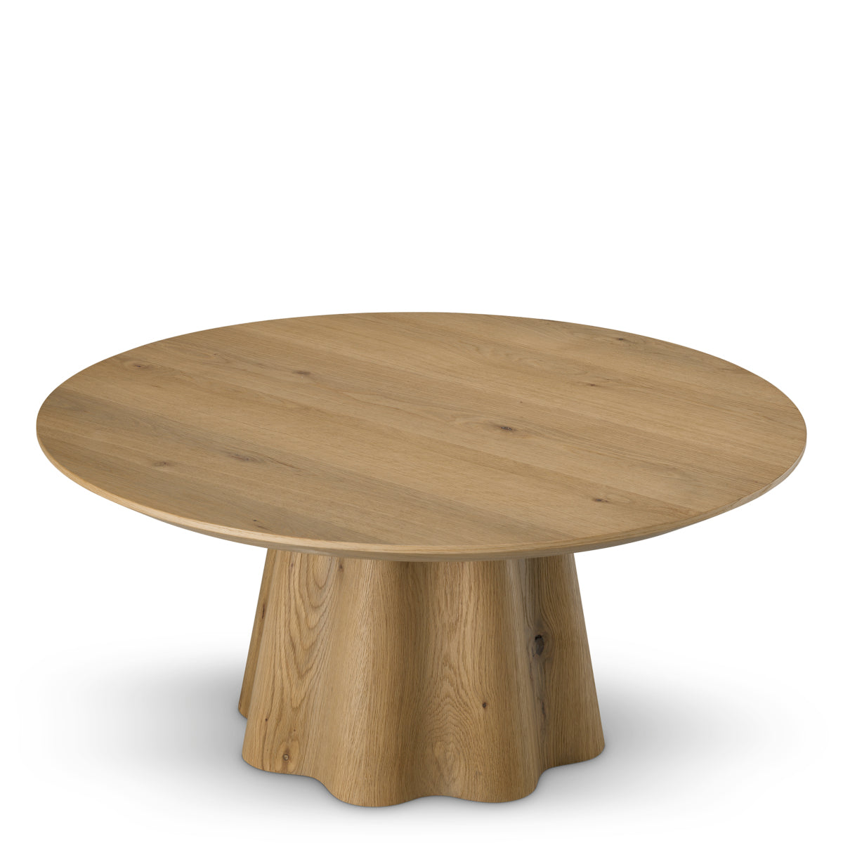 Natural Oak Veneer Coffee Table Papyrus