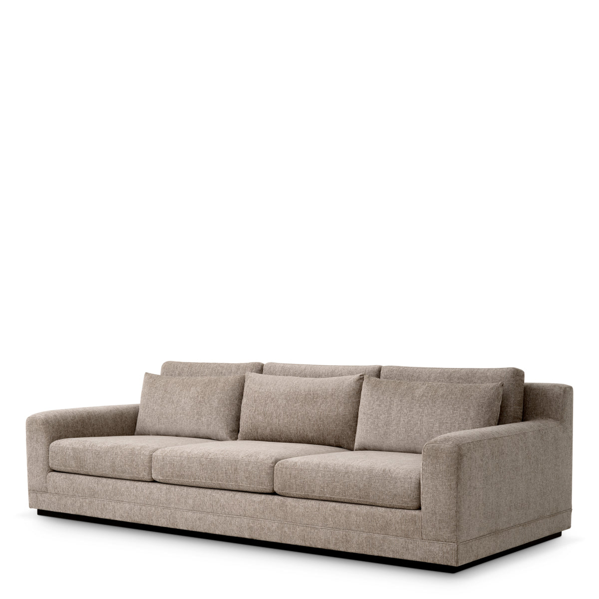 Taupe Modern Minimalist Sofa Manhattan