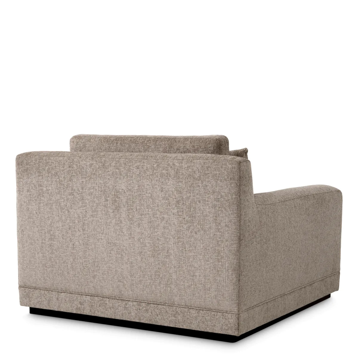 Taupe Fabric Lounge Chair Manhattan