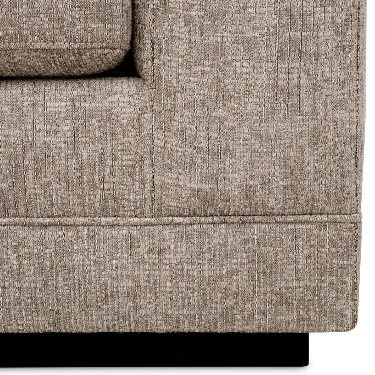 Taupe Fabric Lounge Chair Manhattan