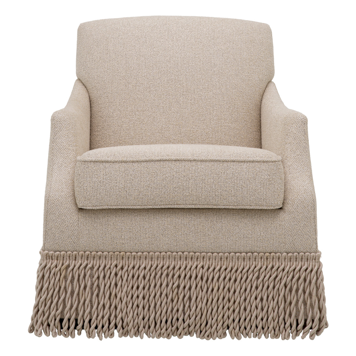 Twisted Fringe Swivel Chair Madison | Eichholtzmh.com